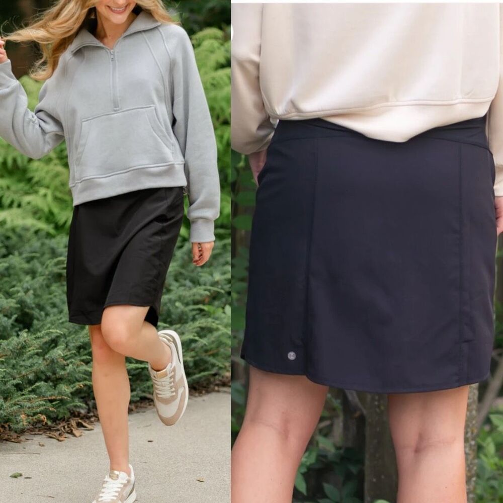 NWT Inherit Nia High Rise Black Skort Small